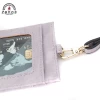 Zenos Premium Crocodile Pattern Credit Card Holder Name Card Holder Badge Holder Case Detachable Neck Lanyard Name Cards Cover