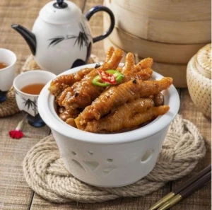 Pre-Prepared Meals Steamed Chicken Feet with Sauce