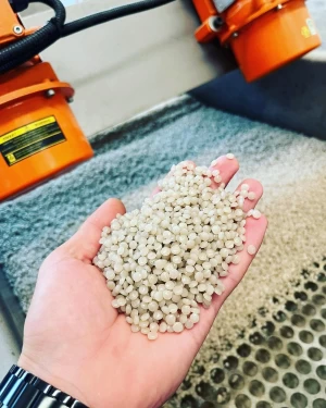 LDPE recycled granule pellet