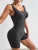 Import Women Seamless Ribbed Sleeveless Workout Bodysuit High Waist Tummy Control Fitness Sport Jumpsuit from China