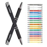 New Promotion Cheap Ball Point Metal Pens With Personalized Custom Laser Engraved Print Branded Logo Manufacturer Ballp