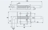 263 Latch Spring Bolt Latch, Carbon Steel & Stainless Steel, Electroplating & Vibration Polishing