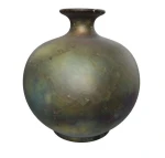 Globe-shaped vase