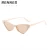 Import RENNES Cat Eye Sunglasses Good Quality sunglasses wholesale Fashion Multicolor Polarized Plastic from China