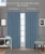 Import Magic Drapes Double Pinch Pleat Curtains Polyester Room Darkening Curtains & draperies W(21"+21") L45 (Aqua Blue) from India
