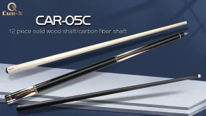 CAR-05, Carbon Fiber Shaft, Solid Wood Shaft 12-Piece