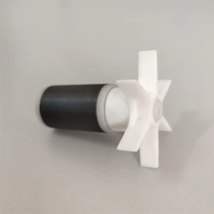 16x25 Cooler pump magnet Sintered ceramic magnet Ferrite magnet with impeller