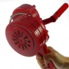 Mini Hand crank operated emergency alarm siren loud110db ABS