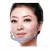 Import High quality Anti saliva food hygiene clear plastic transparent face mask for food service from China