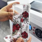 Custom-printed shockproof TPU phone case, compatible with smartphones