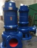 WQX, WQK Submersible sewage pump with spiral impeller or cutting disc