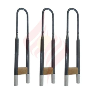 High Temperature Custom Made Heating Element MoSi2 Element For Muffle Furnace