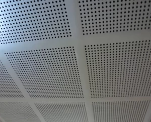 hot selling aluminum metal perforated acoustic panels ceiling wall acoustic panels corrupt proof decorative for office