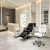 Import Minimalist Wood Grain Reception Desk With Ambient LED Light Modern Front Counter For Beauty Salon Spa Nail Salon from China