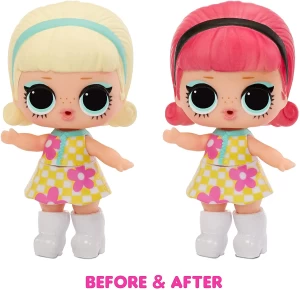 LOL Surprise Color Change Dolls with 7 Surprises Including Including Outfit