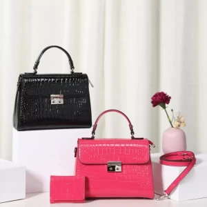 PU Leather Women Hand Bags Luxury  Shoulder Bag