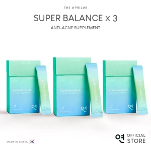THE APRILAB | Super Balance — Korean Beauty Probiotic & Prebiotic (Korean Supplement Powder) (THREE PACK