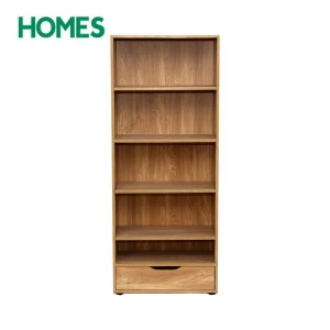 functional home display rack solid pine wood Book Shelf