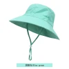 High-quality fashion solid color sun hats for children