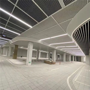 Factory Price  Aluminum Expanded Mesh Panel for shopping mall