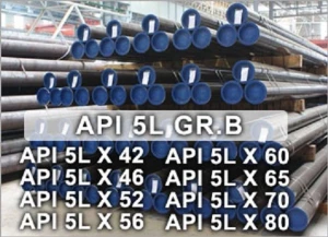 API 5L X42,X46,X56,X52,X60,X70 Seamless Pipe & LSAW PIPE