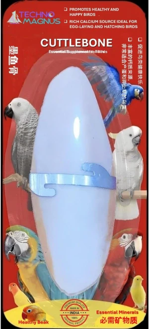 Retail Pack – Dried Cuttlebone (Blister Packed)