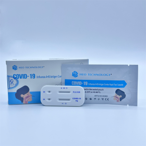COVID-19/lnfluenza A+B Antigen Combo Rapid Test Cassette