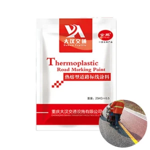 White And Yellow Convex Thermoplastic Road Marking Paint Coating Powder Costs Price