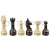 Import Black & Botticino Marble Natural Stone 16x16 Inch Rustic Chess Set With from Pakistan