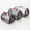 PVC Material New Casual Breathable Clear Pet Carrier Handbag Transparent Shoulder Crossbody Cat Dog Carrier Travel Bag