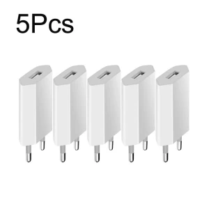 5V 1A USB Travel Wall Charger Adapter Charging For Apple IPhone Plug
