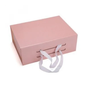 High-End Portable Magnet Flip Folding Paper Box