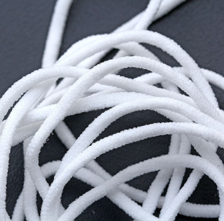 Elastic Ribbon String Buy White Disposable Elastic String Flat Ribbon Cord Nylon Spandex Ear ...