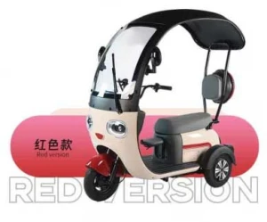 Made in China beautifully designed three wheel sightseeing gold cart or elctric tricycle