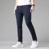 Wholesale Summer Formal Pants Men's Stretch Korean Casual Slim Fit Jogger Business Classic Trousers Male Thin