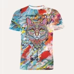 High Quality Men's T-shirt With Print Latest Design T-shirt Printing Custom Printing Black T Shirts