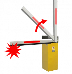 0.9 Second High Speed Traffic Barrier with 10 Million MTBF