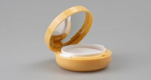 Yellow Cosmetics Makeup Products Bb Foundation Case Empty Bb Cushion Case