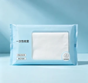 Hotel Disposable Cotton Pillowcase 5070cm 2pcs Per Pack Wholesale