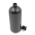 Import 1 litre 1000ml empty HDPE black matte hair plastic shampoo bottle with pump from China