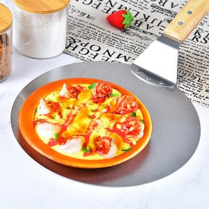 10 Inch stainless steel  round pizza peel large  pizza shovel