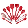 10 Piece Set Heat-resistant Silicone Kitchen Cooking Utensils Set For Home
