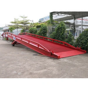 10 tons Forklift Portable Movable Steel Trailer Ramp