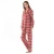 Import 100% Cotton Fashion Wholesale Winter Women Lounge Custom Check Factory Nightgown Flannel Pajamas Sets from China