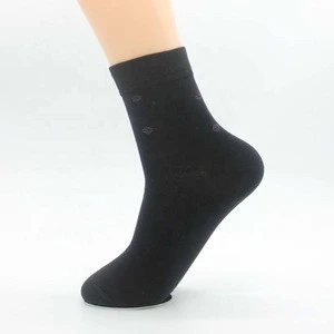 100% cotton hosiery black hosiery four seasons comfort deodorant ultra elastic breathable mens tube socks