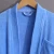 Import 100% Cotton Hotel White Long Cotton Bathrobe For Men And Women from China