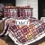 Import 100% cotton printing patchwork quilt bedspread from China