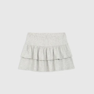 100% cotton ruffled skirt with elastic waistband for girls