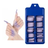 100 pcs Amazon top seller false nail tips artificial nails false artificial nails fingernails multicolor product for select