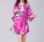 Import 100% Polyester Floral Sexy Silk Ladies Sleep Dress Satin Pajamas Women from China